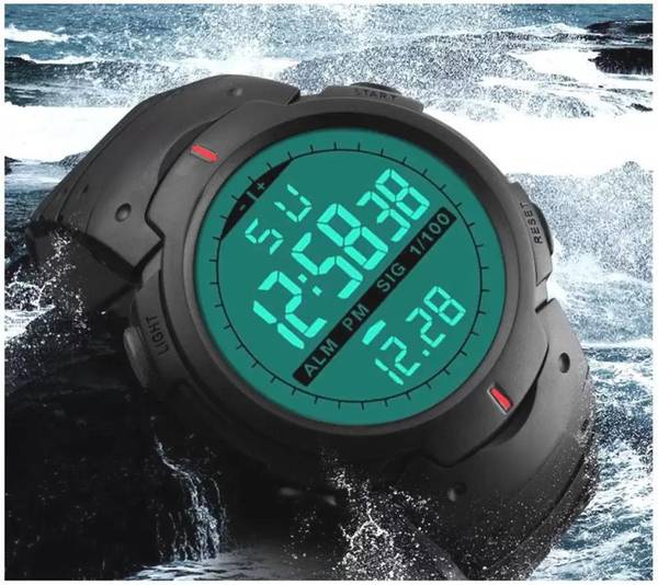 Tarido kids digital New Sport Digital Black Dial Multi Function Chrono Slim Look Digital Watch Digital Watch - For Boys