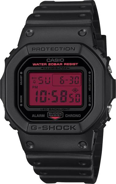 CASIO DW-5600BBR-1DR G-SHOCK Digital Watch - For Men