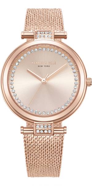 Kenneth Cole SS Modern Classic Women's Quartz Classic Rose Gold-Tone Stainless Steel Analog Watch - For Women