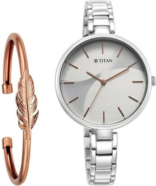 Titan Ladies Purple Analog Watch - For Women