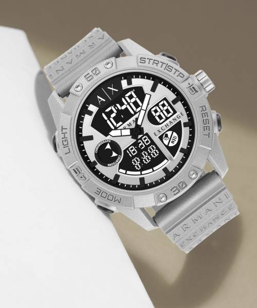 A X ARMANI EXCHANGE Analog Digital Watch For Men Price History