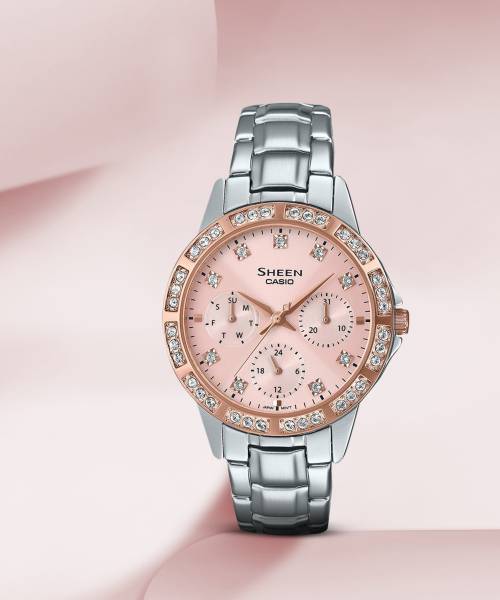 Casio sheen sapphire glass discount