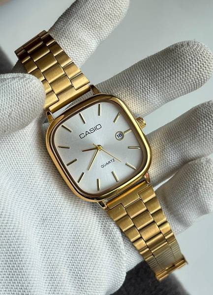 ACN CASIO ROSE GDWH ROSE GOLD BLACK Analog Watch - For Men & Women