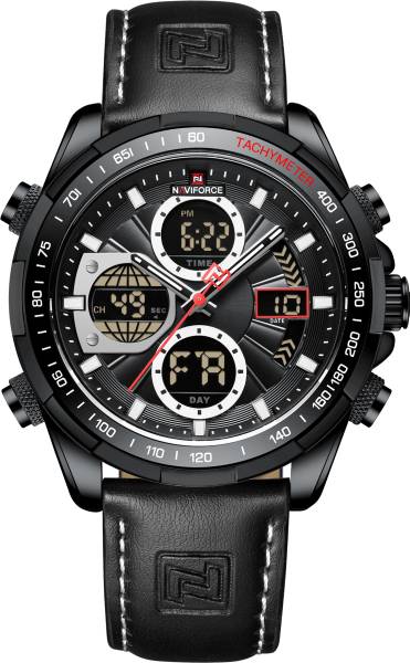 NAVIFORCE New sporty and professional digital and analog attractive Analog-Digital Watch - For Men