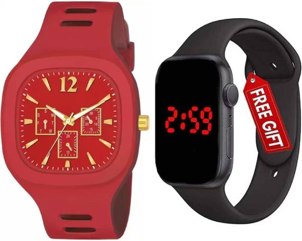 VTIMES 001mirror-led Digital Watch - For Boys & Girls