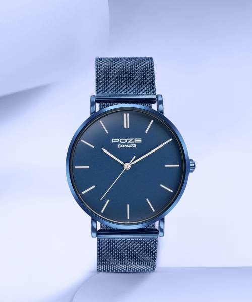 SONATA Poze - Metal Analog Watch - For Men