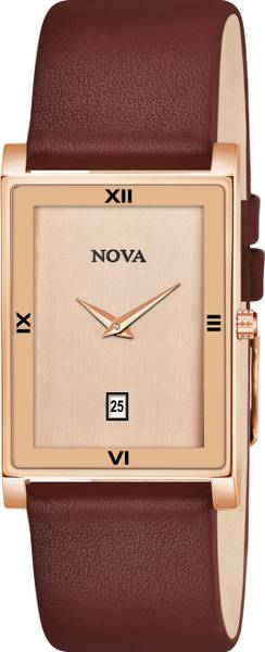 NOVA Slim Watch Mens & Women Slim Date Series Wrist Watch Analog Watch - For Men & Women