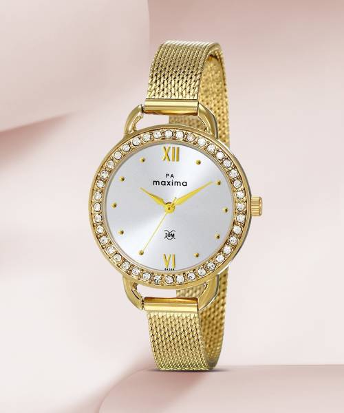MAXIMA Gold Collection Maxima Formal Gold Analog Watch - For Women