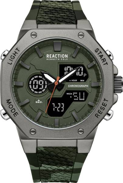 Kenneth Cole Reaction Analog Digital Watch For Men Price History