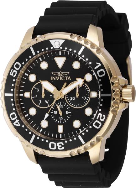 INVICTA 47235 Pro Diver Analog Black Dial Analog Watch - For Men