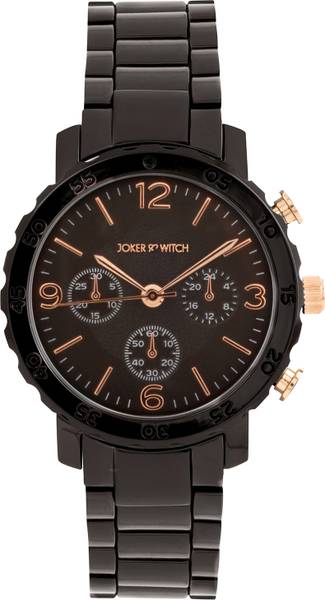 Joker & Witch NIKO WHITE DIAL DUALTONE METALLIC STRAP WATCH Analog Watch - For Women