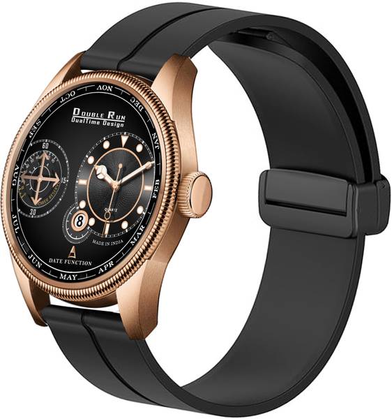 DoubleRun Analog Watch - For Men