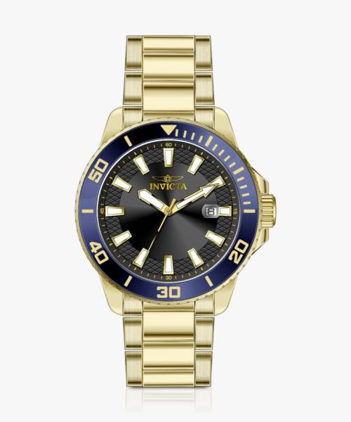 INVICTA 46068 Pro Diver Black Dial Quartz Analog Watch - For Men