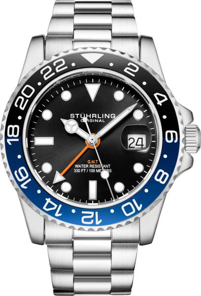 STUHRLING 3965.1 Men's Quartz Monaco Collection watch Monaco Analog Watch - For Men