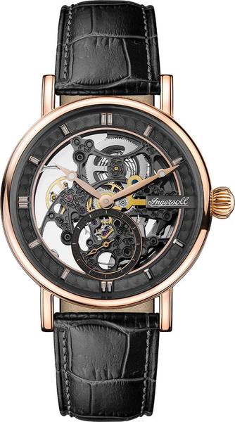 Ingersoll I00403B Automatic Skeleton Dial With Lifetime Warranty Analog Watch - For Men