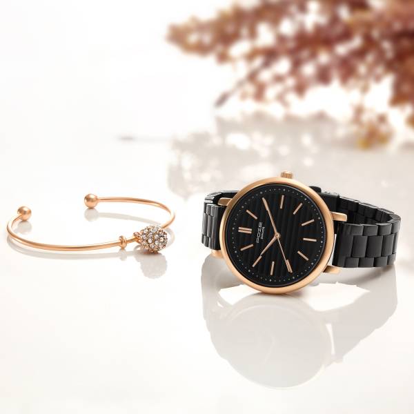 SONATA Poze - Metal Analog Watch - For Women