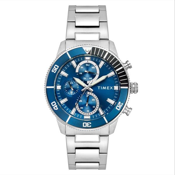 TIMEX Multifunction Blue Dial Analog Watch - For Men