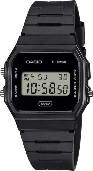 CASIO F-91WB-1ADF YOUTH Digital Watch - For Men & Women