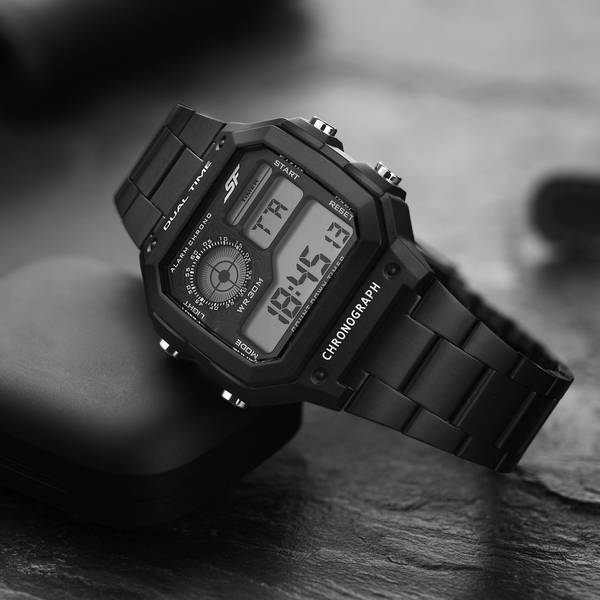 SONATA Hexa 3.0 Metal Digital Watch - For Men