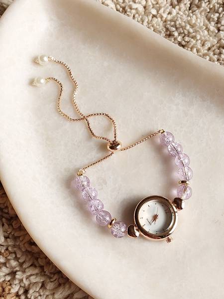 OCTAGON HUB Watches for Women and Girls Stylish Branded Silver Layered Star Moon Watch Purple Crackers Watch Analog Watch - For Women