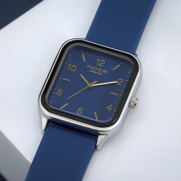 SONATA Poze Blue Strap with Blue Dial Analog Watch - For Men