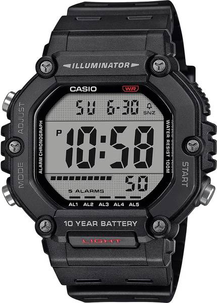 CASIO AE-1600H-1AVDF Youth Digital Watch - For Men