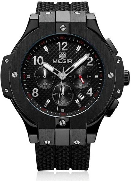 MEGIR OVERFLY Megir Analog Chronograph Luxury Big Bang Series Analog Watch - For Men