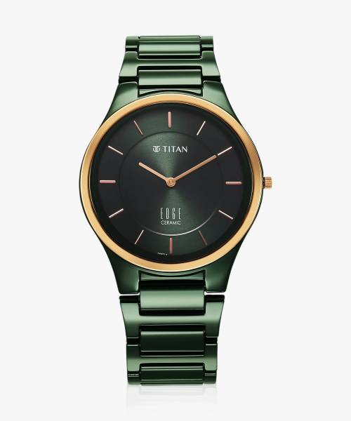 Titan EDGE CERAMIC BI COLOR Analog Watch - For Men