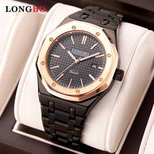 Longbo LONGBO Luxury Fashion Casual Dress Waterproof Quartz Wrist