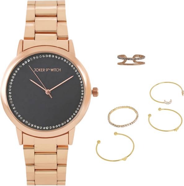 Joker & Witch Joker & Witch Lana Love Triangle Analog Watch - For Women