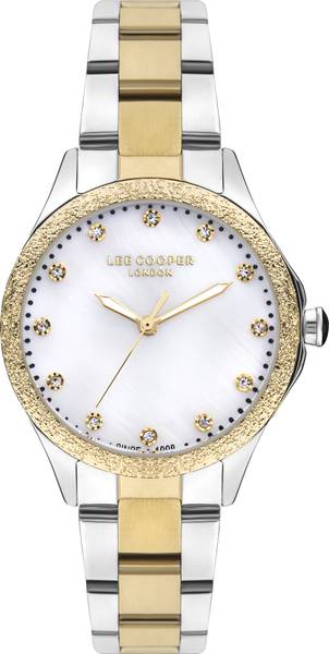 LEE COOPER LC07840.220 Analog MOP Dial with Crystals Analog Watch - For Women