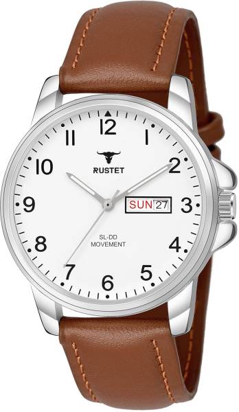 RUSTET 305WDTGG Men Series Day & Date Analog Watch - For Men