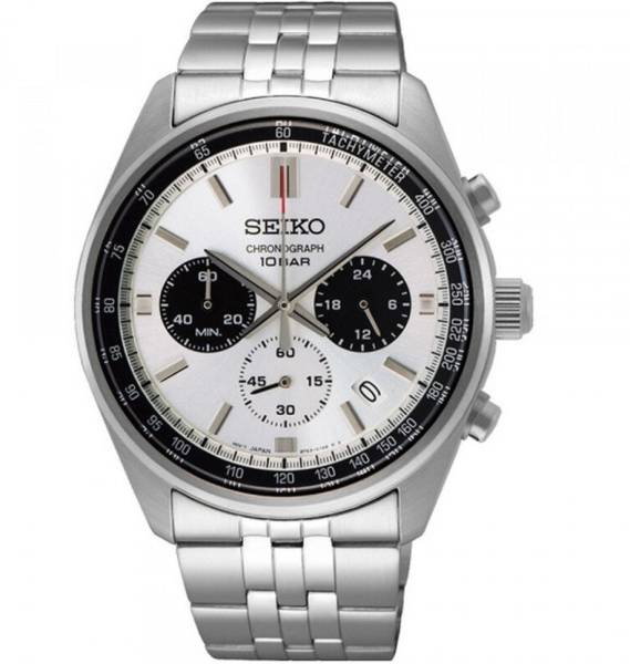 Seiko Seiko Men's Chronograph Quartz Silver Watch SSB425P1 Analog Watch - For Men