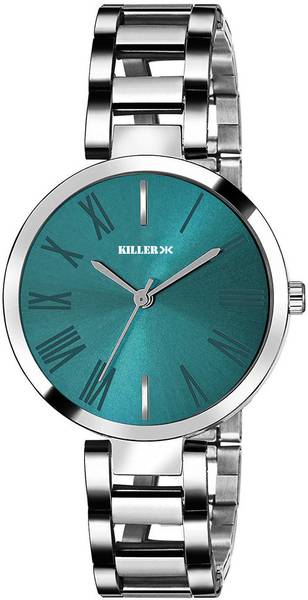 KILLER 2480SM17 Woman's Analog Wristwatch Green Dial Analog Watch - For Women