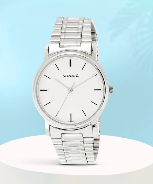 Sonata silver sales watch price