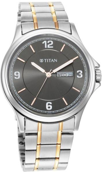 Titan 1870KM02-DM401-IBD BOP 1870KM02-DM401-IBD BOP Analog Watch - For Men