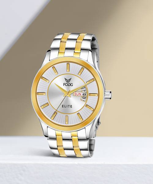 2503 SL Fogg Elite Series Gold Platted Premium Analog Watch For Men Price History