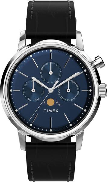 TIMEX TW2W51200UJ Marlin Blue Round Dial Analog Watch - For Men
