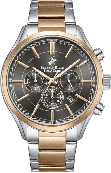 Beverly Hills Polo Club BEVERLY HILLS POLO CLUB Men Multi Function Grey Dial Watch - BP5009Y.460 Beverly Hills Polo Club Analog Watch - For Men