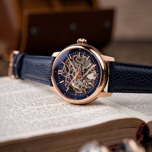 Earnshaw Cornwall Skeleton Analog Watch - For Men