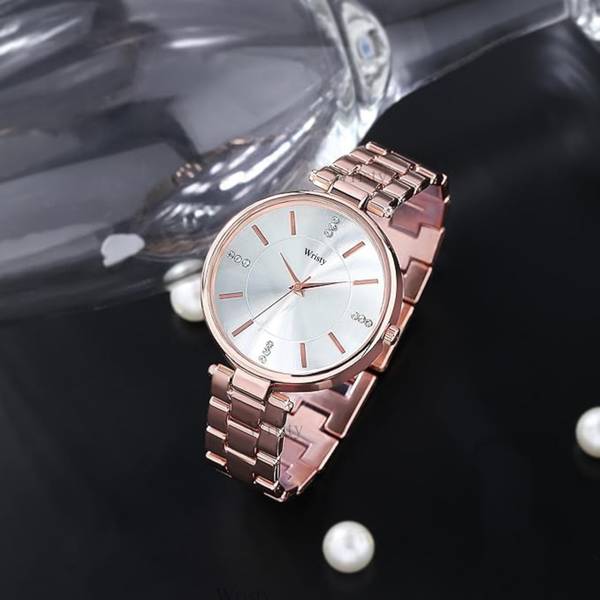 Wristy Premium collection Rose Gold Analog Watch - For Women