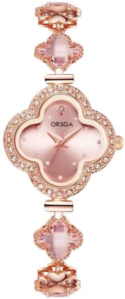 ORSGA Bracelet Analog Clover Watch Analog Watch - For Women