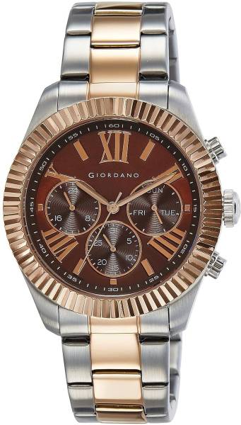 GIORDANO Giordano Multifunctional Brown Dial Men Watch - 1717-33 Analog Watch - For Men