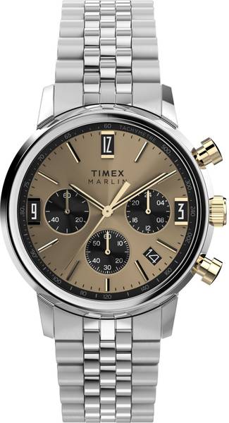 TIMEX TW2W60100UJ Marlin Champagne Round Dial Analog Watch - For Men