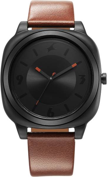 Fastrack Hype All Black Analog Watch - For Men & Women