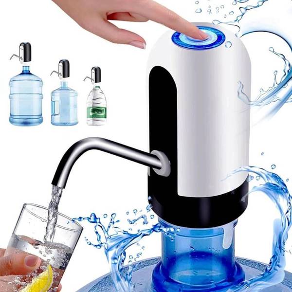ROCKYMART Automatic Wireless Water Can Dispenser Pump for 20 Litre Bottle Can Bottled Water Dispenser