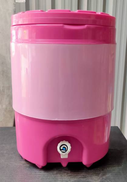 Water wave 20 Litre pink Insulated Plastic Water Camper Bottled Water Dispenser