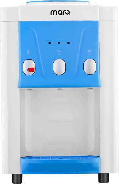 MarQ by Flipkart WD 29D -Table Top Bottled Water Dispenser with with 3 Temperature Water Taps Hot, Cold, and Normal Water Dispenser