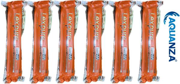 AQUANZA LEXpure 6 pcs 10'' PP Spun Filter Candle For All Types Of Ro Water Purifier Solid Filter Cartridge