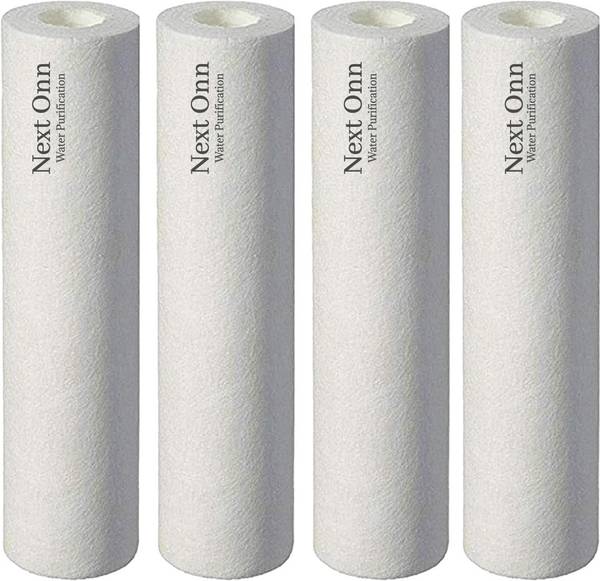 NEXT ONN ELECTRONICS HEAVY PP 5 MICRON 10 INCH 4 PCS SPUN FITER CANDLE Solid Filter Cartridge